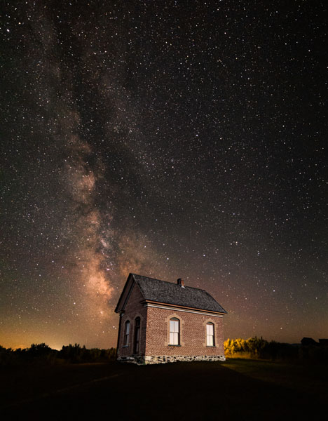 Sharp Shooters Camera Club, Montpelier, Idaho, Milky Way assignment photo