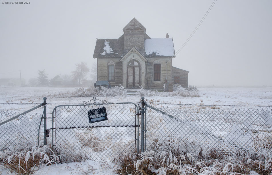 The old Ovid Church is off limits to photographers