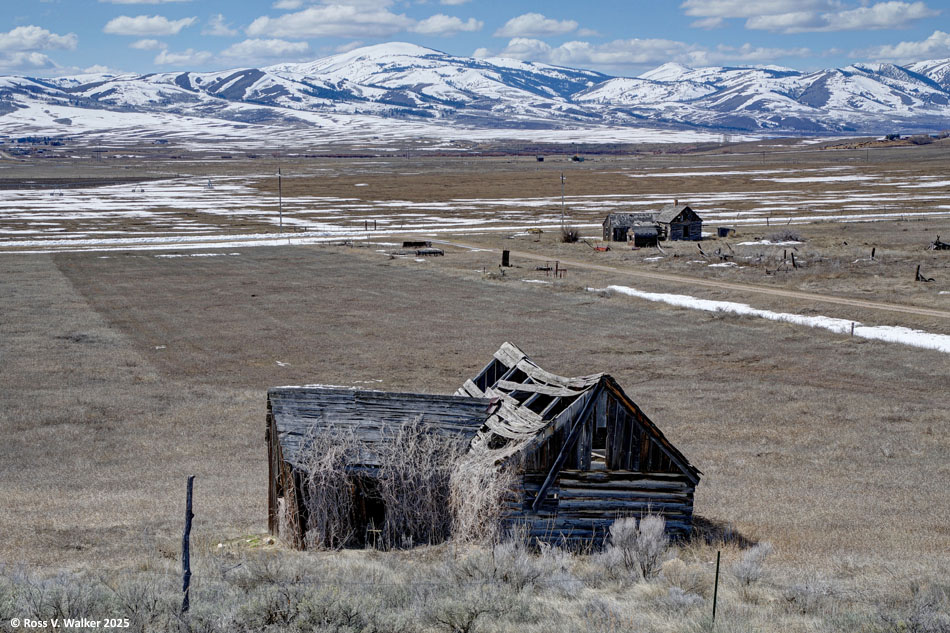 McClellan and Reese houses, Chesterfield, Idaho