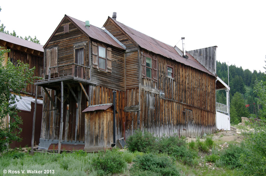 The back of the butcher shop, Silver City, Idaho