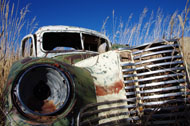 Abandoned International Truck